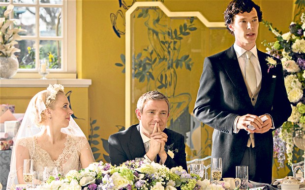 Sherlock Series 3 Benedict Cumberbatch Martin Freeman Amanda Abbington